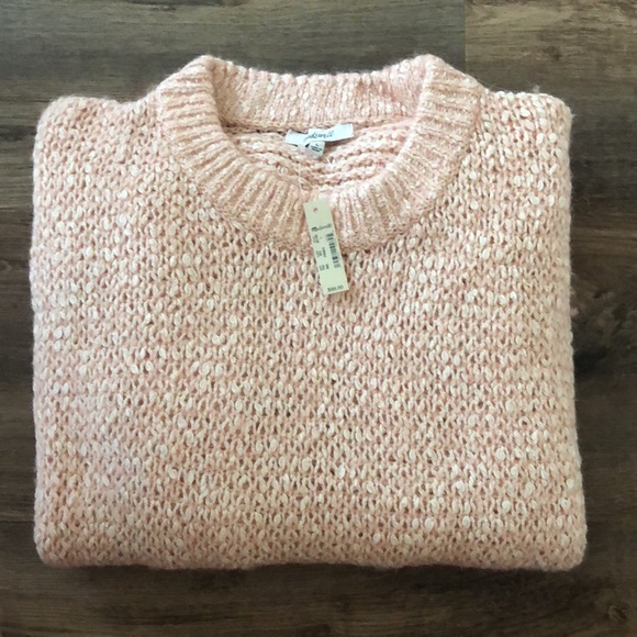 NWT Madewell Marled Knit Sweater - Picture 6 of 8